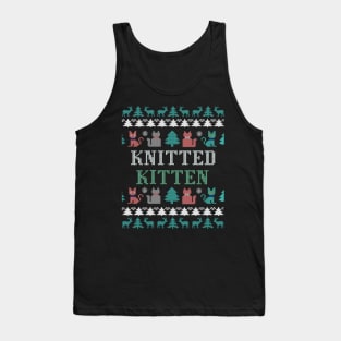 Knitted Kitten Tank Top